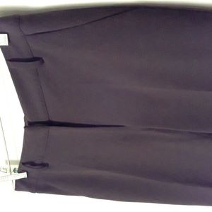 Apostrophe Straight Leg Trouser Pants, Black, Size 4P